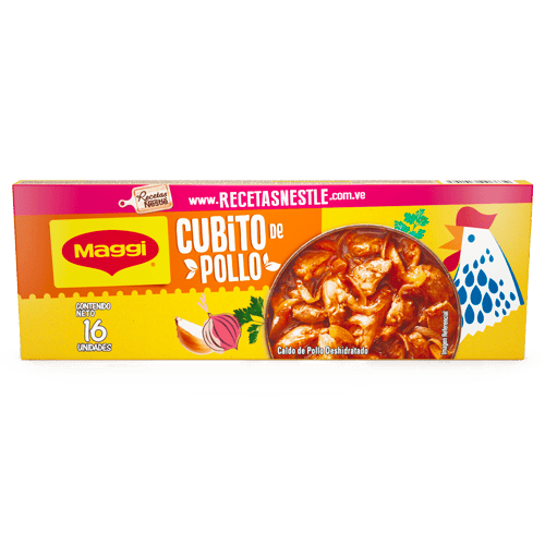 MAGGI® Caldo de Pollo Deshidratado 16 Cubitos MAGGI® Caldo de Pollo Deshidratado 16 Cubitos