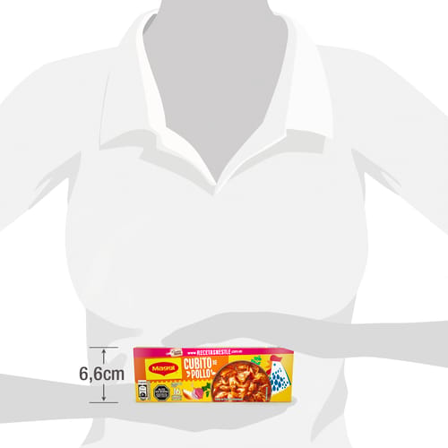 MAGGI® Caldo de Pollo Deshidratado 16 Cubitos 184 g