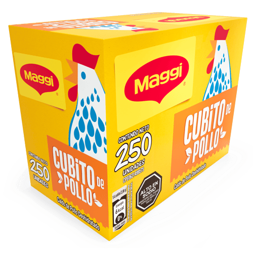 MAGGI® Caldo de Pollo Deshidratado 250 Cubitos