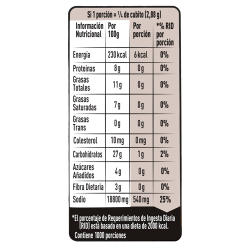 MAGGI® Caldo de Pollo Deshidratado 250 Cubitos