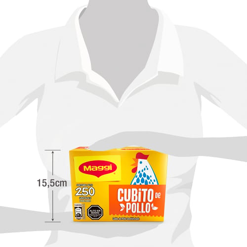 MAGGI® Caldo de Pollo Deshidratado 250 Cubitos