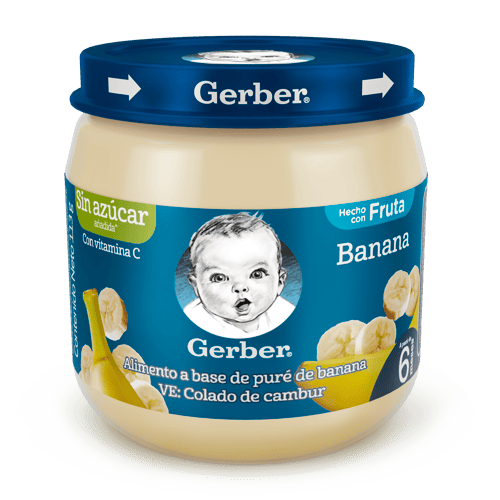 GERBER® Compota de Cambur 113 g