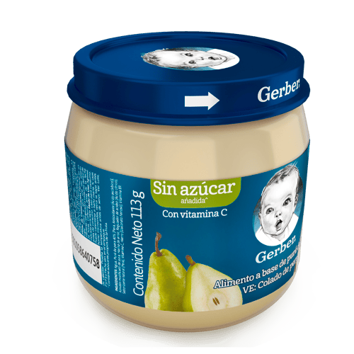 GERBER® Compota de Pera 113 g