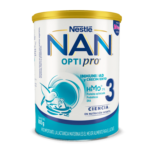 NAN® OPTIPRO 3 Fórmula Infantil de Crecimiento a partir de los 24 Meses 800 g