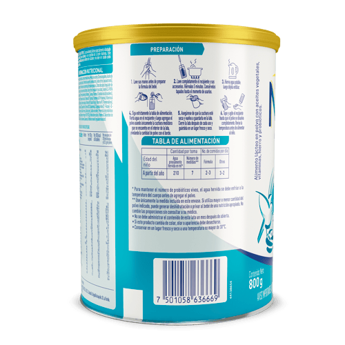 NAN® OPTIPRO 3 Fórmula Infantil de Crecimiento a partir de los 24 Meses 800 g NAN® OPTIPRO 3 Fórmula Infantil de Crecimiento a partir de los 24 Meses 800 g