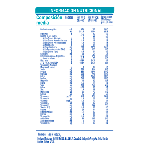 NAN® OPTIPRO 3 Fórmula Infantil de Crecimiento a partir de los 24 Meses 800 g