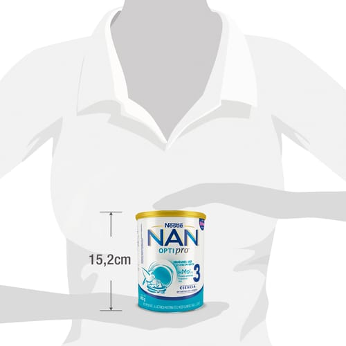 NAN® OPTIPRO 3 Fórmula Infantil de Crecimiento a partir de los 24 Meses 800 g