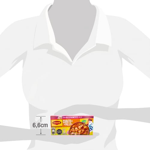 MAGGI® Caldo de Pollo Deshidratado 12 Cubitos