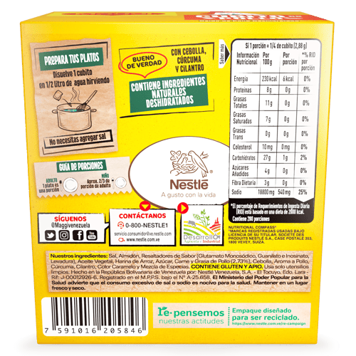 MAGGI® Caldo de Pollo Deshidratado 805 g