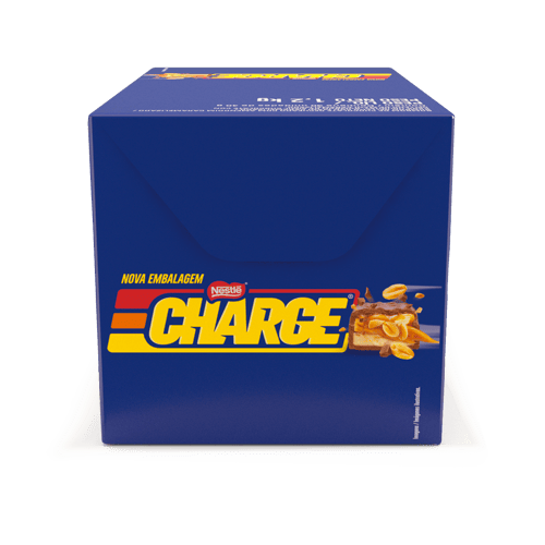 CHARGE® Bombón Relleno con Maní Caramelizado Display 30 Unidades de 40 g