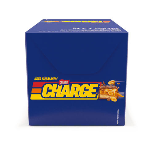 CHARGE® Bombón Relleno con Maní Caramelizado Display 30 Unidades de 40 g