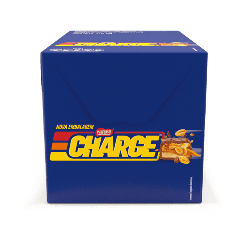 CHARGE® Bombón Relleno con Maní Caramelizado Display 30 Unidades de 40 g