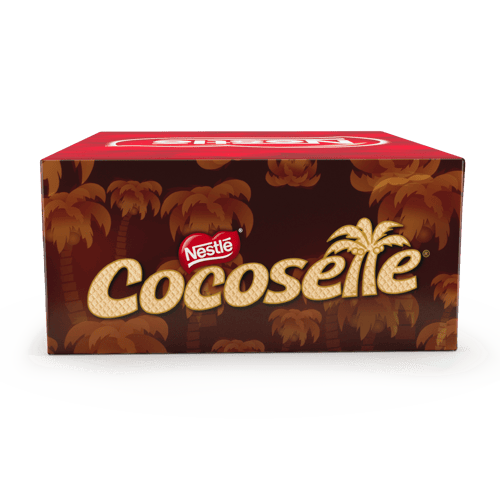 COCOSETTE® Maxi Galleta Rellena de Crema de Coco Display 18 Unidades de 50 g