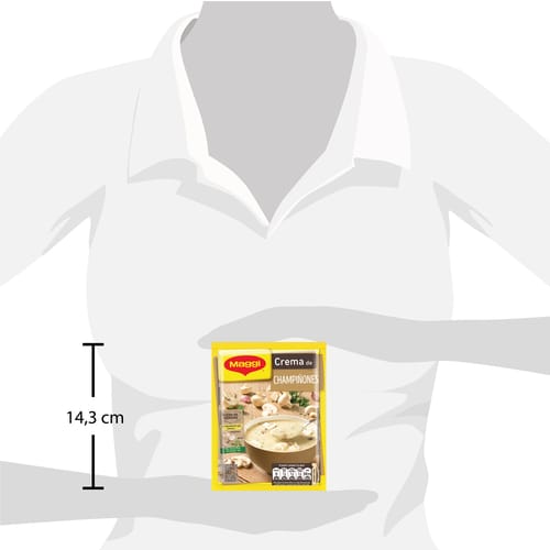 MAGGI® Mezcla en Polvo para Crema de Champiñones Bulto 24 Unidades de 72 g MAGGI® Mezcla en Polvo para Crema de Champiñones Bulto 24 Unidades de 72 g