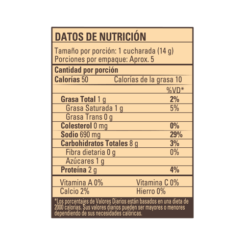 MAGGI® Mezcla en Polvo para Crema de Champiñones Bulto 24 Unidades de 72 g