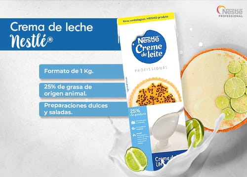 NESTLÉ® Crema de Leche Tetrapack 1 kg