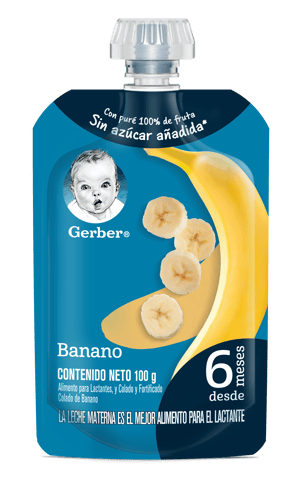 Gerber® Compota de Cambur en Pouch 100 g