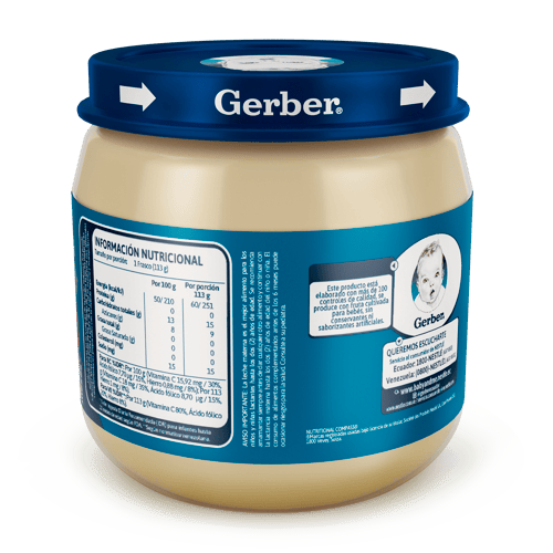 GERBER® Compota de Manzana 113 g