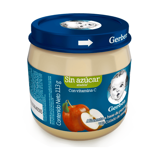 GERBER® Compota de Manzana 113 g