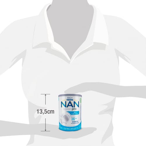 NAN® ExpertPro Fórmula Infantil en Polvo Sin Lactosa para Lactantes desde el Nacimiento 400 g