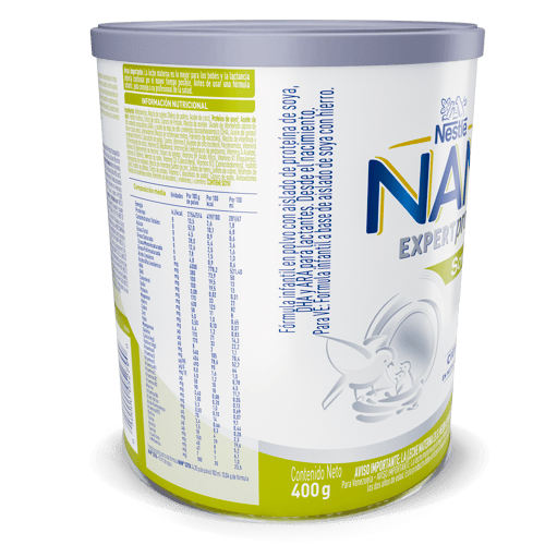 NAN® Soya Fórmula Infantil en Polvo para Lactantes desde el Nacimiento 400 g