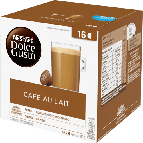 NESCAFÉ® DOLCE GUSTO Café Au Lait 16 cápsulas