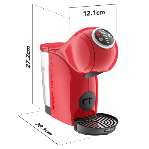 NESCAFÉ® DOLCE GUSTO Máquina Genio S Plus Red para Bebidas y Café 3,5 kg