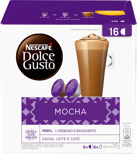 NESCAFÉ® DOLCE GUSTO Mocha 16 cápsulas