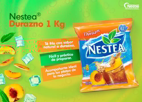 NESTEA® Durazno Bebida en Polvo Display 12 Sobres de 90 g