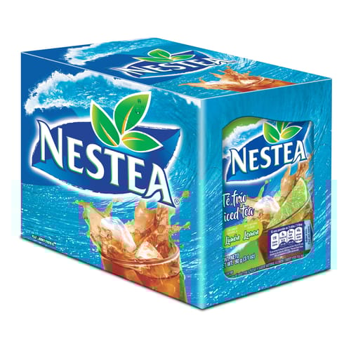 NESTEA® Limón Bebida en Polvo Display 12 Sobres de 90 g