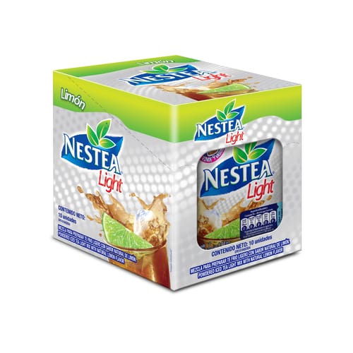NESTEA® Limón Light Bebida en Polvo Display 10 Sobres de 55 g