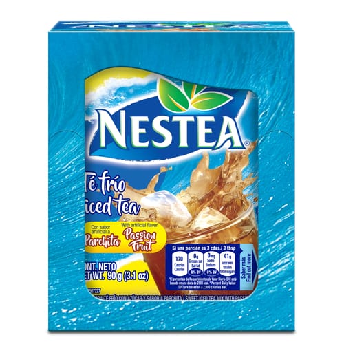 NESTEA® Parchita Bebida en Polvo Display 12 Sobres de 90 g