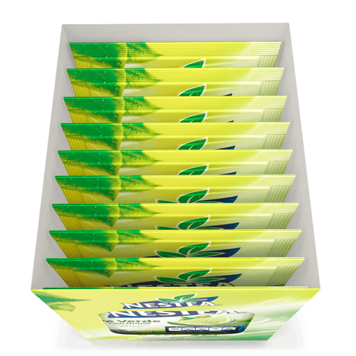 NESTEA® Té Verde con Limón Bebida en Polvo Display 10 Sobres de 48 g