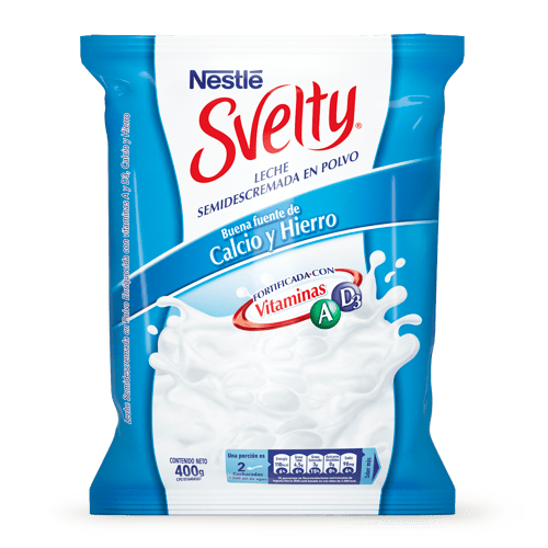 SVELTY® Leche Semidescremada en Polvo 400 g SVELTY® Leche Semidescremada en Polvo 400 g